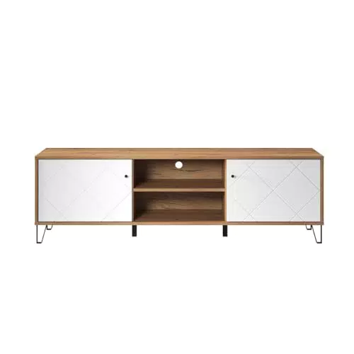 Trendteam Smart Living Lowboard Fernsehschrank - Wohnzimmermöbel mit Touch-Funktion