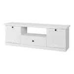 Trendteam Smart Living Lowboard TV-Schrank Baxter 139 x 49 x 41 cm Weiß