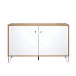 Trendteam Smart Living - Touch Sideboard mit 2 Türen und Metallgriffen