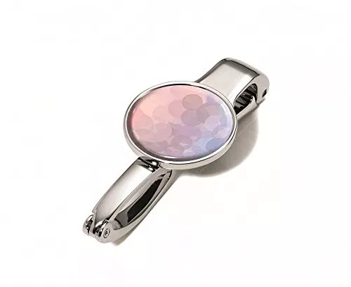 Troika Handtaschenhalter und -Clip - Motiv: Serenity Rose - Metall, glänzend