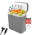 Elektrische Kühlbox 24 Liter für Auto, Camping & Reisen - Kühl- und Warmhaltefunktion