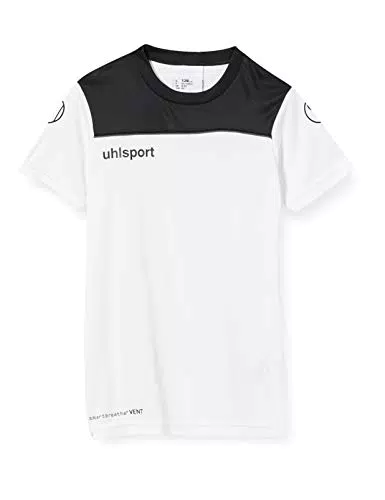 Uhlsport Kempa Kinder Offense 23 T-Shirt - Weiß/Schwarz/Anthrazit