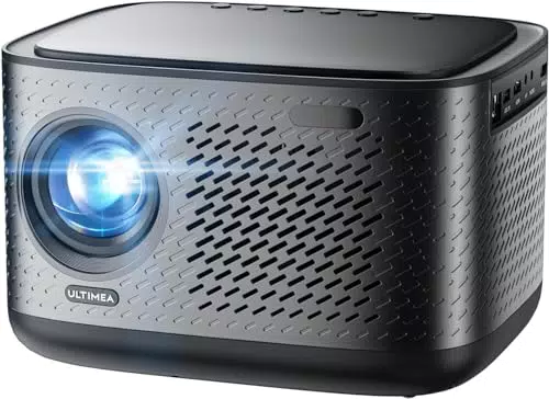 Apollo P50 Smart Serie 4K Beamer für Heimkino mit Netflix-Zertifizierung, Dolby Audio und WiFi