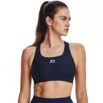Under Armour Damen UA Authentics Mid Padless, Sport BH mit mittlerer Unterstützung