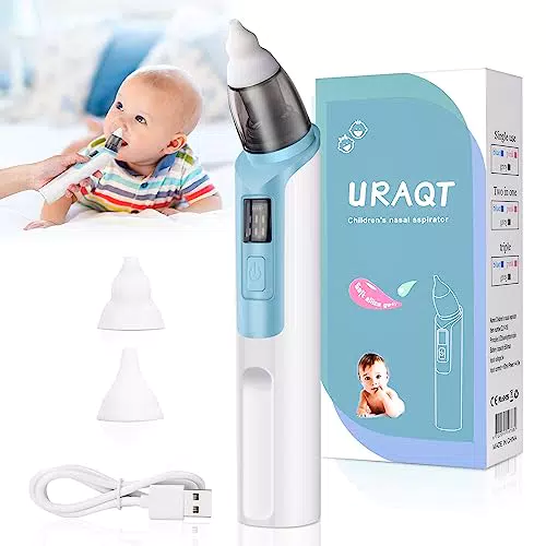 Nasensauger Baby Elektrisch - Effektiver Nasenreiniger für Neugeborene & Kleinkinder
