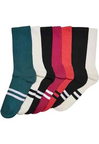 Urban Classics Unisex Socken mit Doppelstreifen