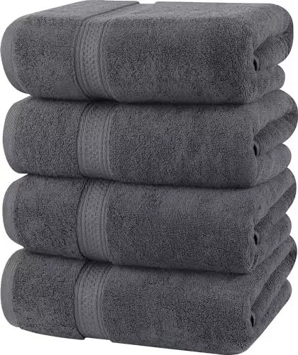 Utopia Towels - Badetücher Set Premium aus 100% ringgesponnener Baumwolle, 69 x 137 cm, sehr saugfähig und weich, Duschtücher