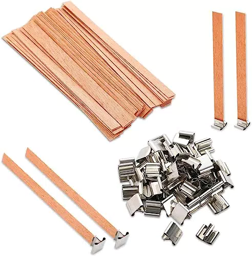Holz Kerze Docht für Kerzenherstellung - DIY Handwerk 13 x 130mm
