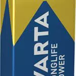 VARTA Batterien 9V Blockbatterie, 2 Stück, Longlife Power