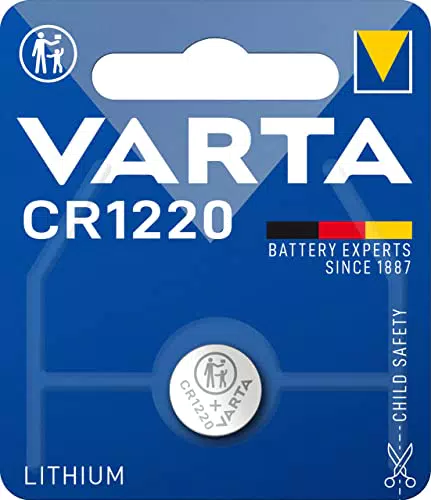 VARTA Knopfzelle CR1220 Lithium Coin Batterie für elektronische Kleingeräte - 3V