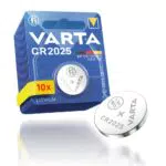 VARTA Knopfzellen CR2025 Lithium Coin Batterien für elektronische Kleingeräte