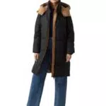 Vero Moda Damen Mantel VMDIANE Coat - Schwarz
