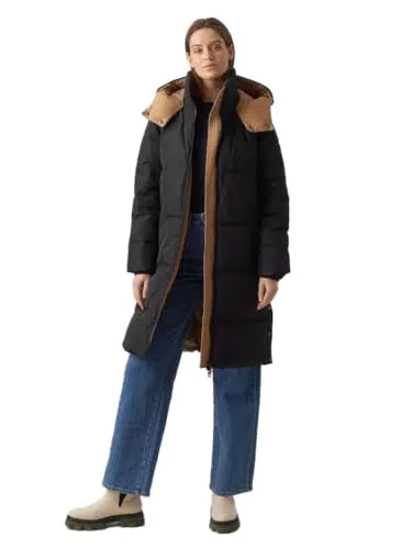 Vero Moda Damen Mantel VMDIANE Coat - Schwarz