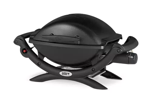 Weber Q1000 Gasgrill - Portabler BBQ Grill mit 1 Brenner