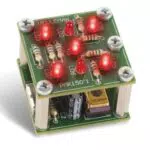 Elektronischer Würfel Lötbausatz für aktivierte Spielereien durch Schütteln