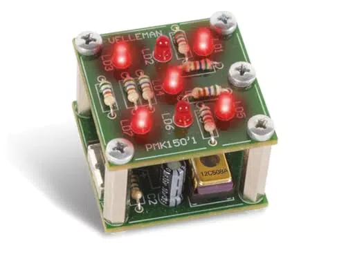 Elektronischer Würfel Lötbausatz für aktivierte Spielereien durch Schütteln