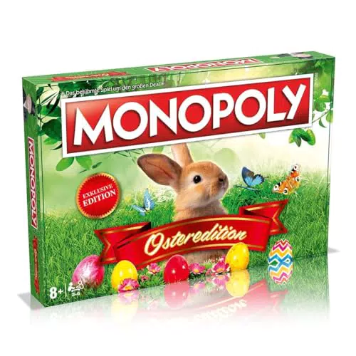 Monopoly Ostern Brettspiel für Oster Wichtel - Ab 8 Jahren - Deutsch