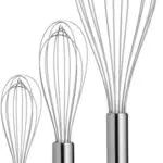 WMF Profi Plus Schneebesen Set - Edelstahl Rührbesen und Quirl, spülmaschinengeeignet