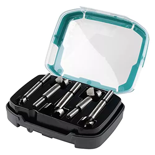 Wolfcraft Forstnerbohrer-Set Ø 15-35 mm für präzise Holzbohrungen