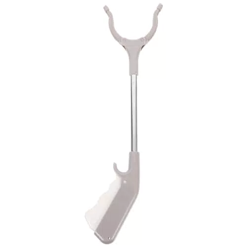 YARNOW Müllzange aus Edelstahl für Garten und Grillen - Greifarm 40cm
