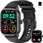 Smartwatch Zaisia mit Telefonfunktion und HD-Touchscreen - Fitnessuhr mit Pulsuhr und Schlafmonitor - Wasserdichte Sportuhr für Android und iOS