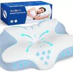 Zibroges Memory Foam Nackenkissen - Komfortables Schlafkissen für jeden Schlaftyp