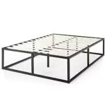 ZINUS Joseph 25 cm Metallrahmenbett, Lattenrost, Holzlattenunterstützung