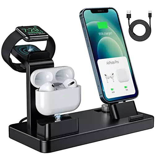 Apple 3-in-1 Ladestation für Apple Watch, iPhone und AirPods Pro