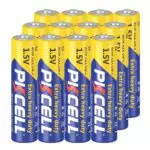 Hochleistungs-Zink-Kohle-Batterien für Fernbedienungen und Spielzeug - 12 Stück