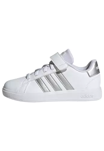 adidas Grand Court Elastic Lace and Top Strap Shoes Sneaker