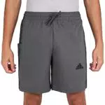 Adidas Herren Aeroready Essentials Chelsea Shorts 3-Stripes - Grau/Schwarz