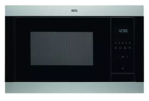AEG Einbau-Mikrowelle mit Grillfunktion und Touch-Bedienung
