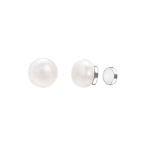 Magnet Ohrringe Damen Clip Ohrringe ohne Ohrlöcher - Hypoallergener Edelstahl Schmuck