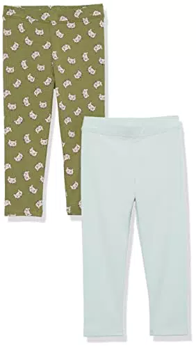 Amazon Aware Mädchen Jersey-Leggings aus Baumwoll-Stretch, 11-12 Jahre