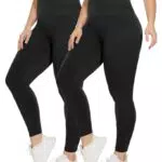 AMIYOYO Leggings für Damen, Große Größe 4XL, High Waist, Blickdicht, Elastisch