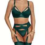 Damen Dessous Set mit Bügel-BH und Höschen - Anggrek.