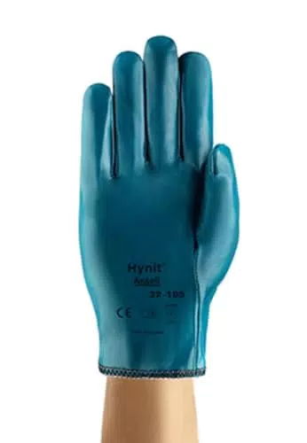 Arbeitshandschuhe Ansell Hynit 32-105, Ölabweisend, Flüssigkeitsabweisend, Größe L
