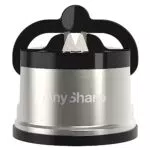 AnySharp Pro Messerschärfer mit Saugnapf - Gebürstetes Metall