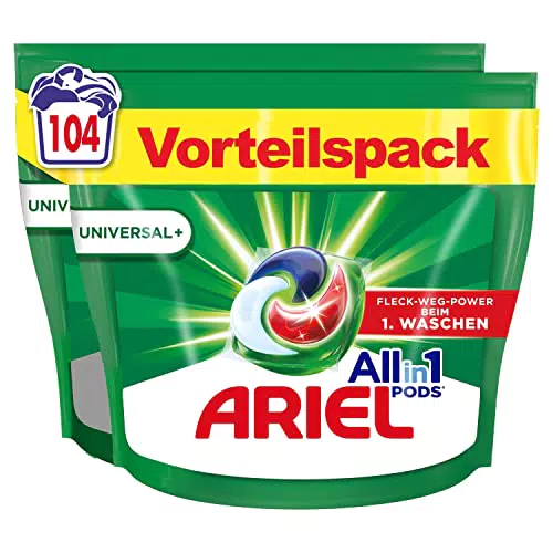 Ariel Flüssigwaschmittel-Kapseln - Für 104 Waschladungen