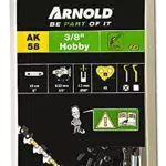 Arnold Sägekette 3/8 Zoll Hobby 1,3 mm 40 Treibglieder 20/25 cm Schwert