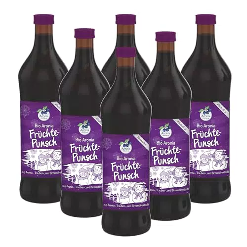 Aronia ORIGINAL Bio Früchtepunsch – Veganer, alkoholfreier Punsch ohne Zuckerzusatz
