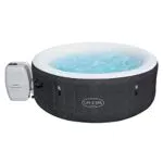 Bestway LAY-Z-SPA Havana AirJet™ Whirlpool mit App-Steuerung, Rund, Anthrazit
