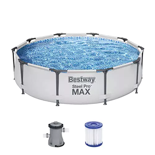Bestway Steel Pro MAX Frame Pool-Set mit Filterpumpe Ø 305 x 76 cm