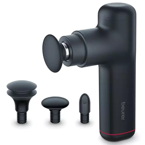 Beurer MG 180 Massage Gun, Massagepistole mit 6 Aufsätzen