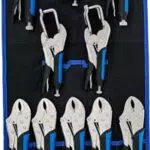 BGS Karosserie Gripzangen Set | Rutschfeste Griffe | Inkl. Tetron-Tasche