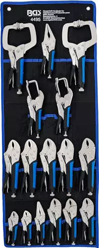 BGS Karosserie Gripzangen Set | Rutschfeste Griffe | Inkl. Tetron-Tasche