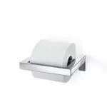blomus -MENOTO- WC-Rollenhalter aus mattiertem Edelstahl