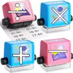 BLOOOK Digitaler Lehrstempel für Mathe: Additions-, Subtraktions- und Divisionsstempel