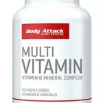 Body Attack Multi Vitamin Kapseln - Hochdosiertes Vitamin- und Mineralstoffpräparat