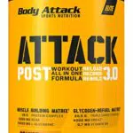 Body Attack Post Attack 3.0 - Post-Workout-Shake mit Maltodextrin, Creatin, Whey Protein Isolate und Glutamin